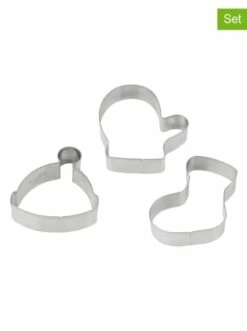Brandneu 🧨 Backformen & -zubehör Dr. Oetker 3er-Set: Edelstahl-Ausstecher "Winter-Outfit" Günstig Kaufen 🎁
