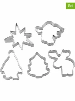 Brandneu 🤩 Backformen & -zubehör Dr. Oetker 5er-Set: Edelstahl-Ausstecher "Weihnachten" Günstig Kaufen 👍