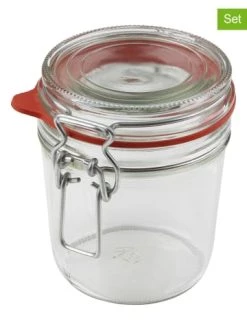 Besorgen 🎉 Vorratsbehälter Dr. Oetker 6er-Set: Bügelverschlussgläser In Transparent - 530 Ml Günstig Kaufen 👍