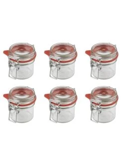 Rabatt 🌟 Vorratsbehälter Dr. Oetker 6er Set Einmachgläser Mit Bügelverschluss Günstig Kaufen 🥰