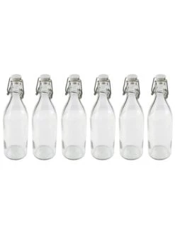 Coupon 🛒 Vorratsbehälter Dr. Oetker 6er Set Glasflaschen Mit Bügelverschluss, Hochwertige Bügelflasche Günstig Kaufen ❤️