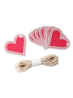 Blitzangebot 🧨 Vorratsbehälter Dr. Oetker Anhänger-Set Herz, 8er Inkl. Kordel Einmachen Günstig Kaufen 🌟