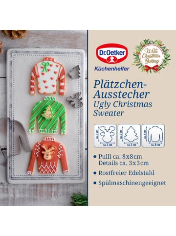 Neu 🎉 Backformen & -zubehör Dr. Oetker Ausstecher Ugly 🎄 Christmas Sweater White 🎄 Christmas Baking Günstig Kaufen 🛒 2 Neu 🎉 Backformen & -zubehör Dr. Oetker Ausstecher Ugly 🎄 Christmas Sweater White 🎄 Christmas Baking Günstig Kaufen 🛒 – Bild 2