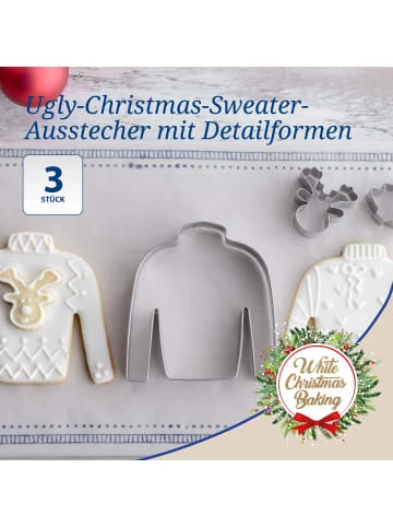 Neu 🎉 Backformen & -zubehör Dr. Oetker Ausstecher Ugly 🎄 Christmas Sweater White 🎄 Christmas Baking Günstig Kaufen 🛒 3 Neu 🎉 Backformen & -zubehör Dr. Oetker Ausstecher Ugly 🎄 Christmas Sweater White 🎄 Christmas Baking Günstig Kaufen 🛒 – Bild 3