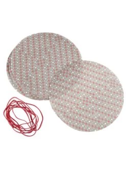 Bestpreis 🥰 Vorratsbehälter Dr. Oetker Deckchen-Set Für Marmeladengläser, 8er Inkl. Befestigungs-Gummis Einmachen Günstig Kaufen 💯