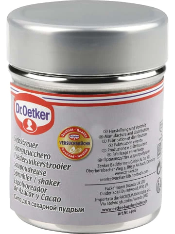Auslauf 🎁 Backformen & -zubehör Dr. Oetker Edelstahl-Siebstreuer - (H)8 X Ø 6 Cm Günstig Kaufen 🎉 3 Auslauf 🎁 Backformen & -zubehör Dr. Oetker Edelstahl-Siebstreuer - (H)8 X Ø 6 Cm Günstig Kaufen 🎉 – Bild 3
