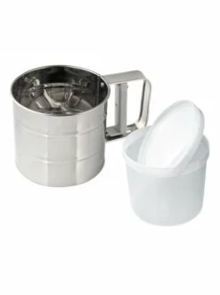 Bestpreis ❤️ Backformen & -zubehör Dr. Oetker Einhand-Mehlsieb Inkl. Aufbewahrungsbox Profi Günstig Kaufen ⌛