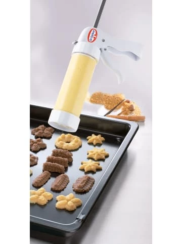 Am billigsten ✔️ Backformen & -zubehör Dr. Oetker Gebäckpresse Inkl. 10 Formscheiben Küchenhelfer Classic Günstig Kaufen ✔️ 7 Am billigsten ✔️ Backformen & -zubehör Dr. Oetker Gebäckpresse Inkl. 10 Formscheiben Küchenhelfer Classic Günstig Kaufen ✔️ – Bild 7