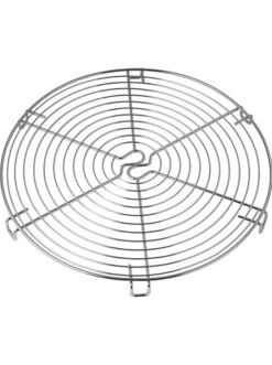 Schlussverkauf 🌟 Backformen & -zubehör Dr. Oetker Kuchenrost In Silber - Ø 32 Cm Günstig Kaufen 👍