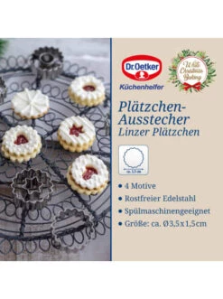 Bester Verkauf 🔥 Backformen & -zubehör Dr. Oetker Linzer White 🔔 Christmas Baking Günstig Kaufen ⌛ -Dr.oetker Verkaufsladen dr oetker linzer white christmas baking 1