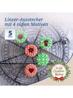 Bester Verkauf 🔥 Backformen & -zubehör Dr. Oetker Linzer White 🔔 Christmas Baking Günstig Kaufen ⌛ -Dr.oetker Verkaufsladen dr oetker linzer white christmas baking 2