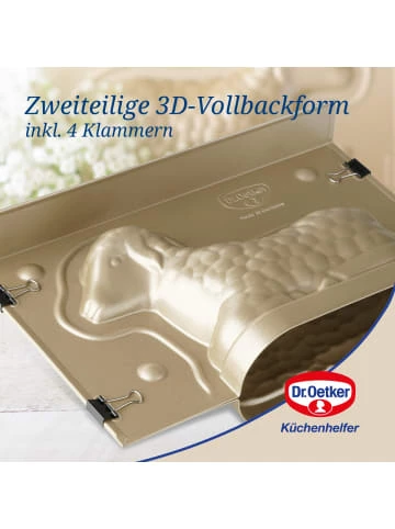 Am billigsten 💯 Backformen & -zubehör Dr. Oetker Mini Osterlamm Backform Aus Der Serie Goldiges Ostern Günstig Kaufen 🎉 3 Am billigsten 💯 Backformen & -zubehör Dr. Oetker Mini Osterlamm Backform Aus Der Serie Goldiges Ostern Günstig Kaufen 🎉 – Bild 3