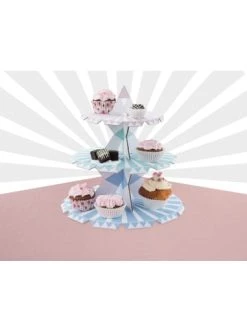 Aktion 🎉 Backformen & -zubehör Dr. Oetker Papier-Etagere Für Cupcakes Und Gebäck, 3 Stöckig Retro Günstig Kaufen 😉 -Dr.oetker Verkaufsladen dr oetker papier etagere fur cupcakes und geback 3 stockig retro 2