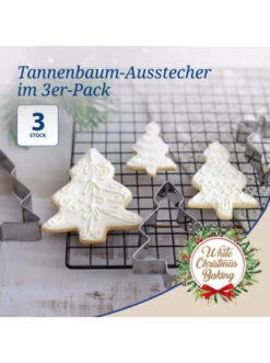 Angebote ⌛ Backformen & -zubehör Dr. Oetker Plätzchen-Tannenbaum White 🎅 Christmas Baking Günstig Kaufen 🛒 -Dr.oetker Verkaufsladen dr oetker platzchen tannenbaum white christmas baking 2