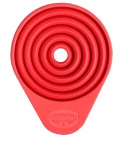 Blitzangebot 👏 Küchenhelfer Dr. Oetker Silikon-Einmachtrichter "Flexxible Love" In Rot - Ø 8 Cm Günstig Kaufen 😉 -Dr.oetker Verkaufsladen dr oetker silikon einmachtrichter flexxible love in rot o 8 cm 2