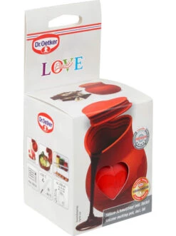 Blitzangebot 🔥 Backformen & -zubehör Dr. Oetker Silikon-Schmelztopf "Flexxible Love" In Rot - 250 Ml Günstig Kaufen 😀 -Dr.oetker Verkaufsladen dr oetker silikon schmelztopf flexxible love in rot 250 ml 2