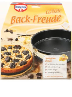 Schlussverkauf 🥰 Backformen & -zubehör Dr. Oetker Springform "Back Freude Classic" In Schwarz - Ø 26 Cm Günstig Kaufen 🥰 -Dr.oetker Verkaufsladen dr oetker springform back freude classic in schwarz o 26 cm 2