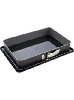 Aktion ✨ Backformen & -zubehör Dr. Oetker Springform "Back Idee" In Anthrazit - (B)38 X (T)25 Cm Günstig Kaufen 🎁