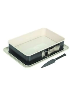 Am billigsten 🤩 Backformen & -zubehör Dr. Oetker Springform "Exclusive" In Weiß/ Dunkelblau - (B)28 X (H)7 X (T)18 Cm Günstig Kaufen ⌛