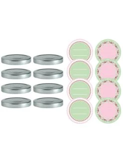 Brandneu ✨ Vorratsbehälter Dr. Oetker Twist-off Deckel-Ste, Inkl. 8 Aufkleber Einmachen Günstig Kaufen 🎁